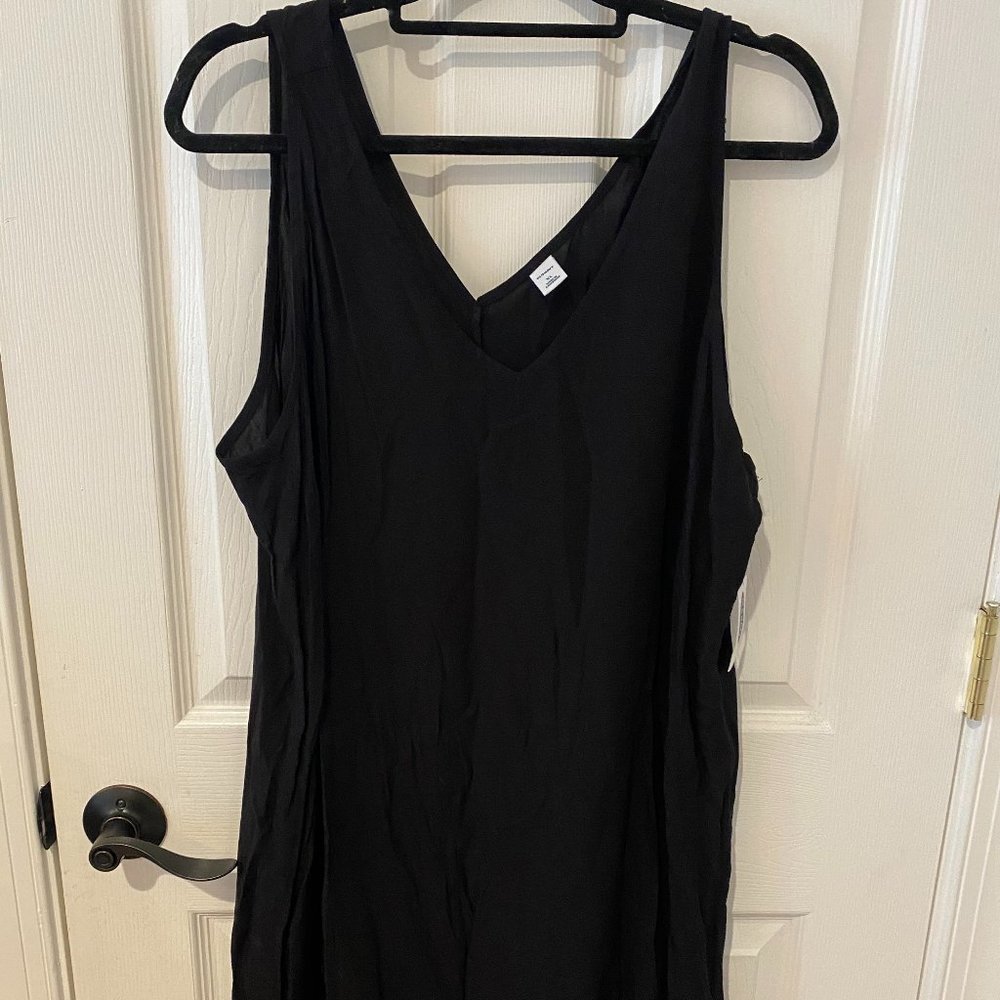 Women's Black Midi Dress